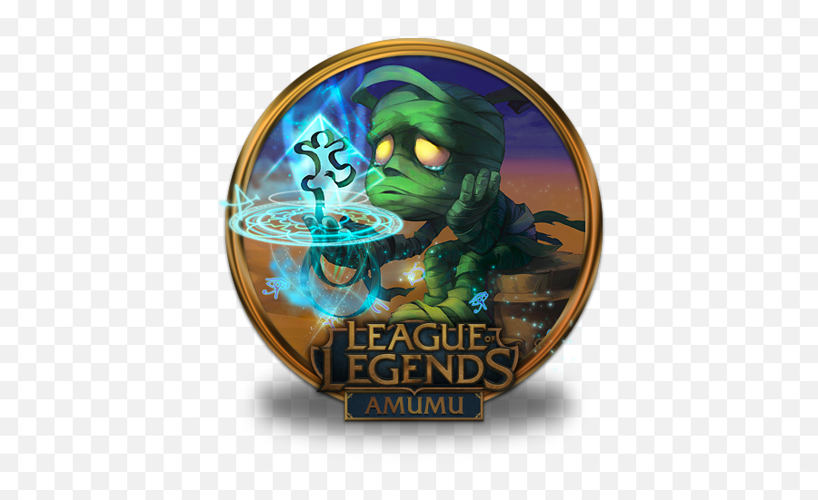 Icon Of League Of Legends Gold Border Icons - League Of Legends Gif Amumu Emoji,Amumu's Ult Is Emoticons