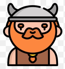 Viking - Happy Emoji,Viking Helmet Emoji