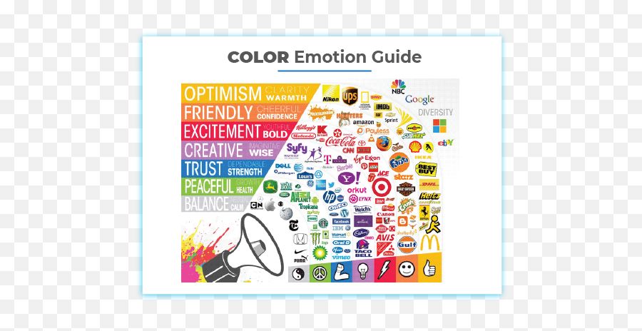 Color - Color Emotion Chart Emoji,Color Emotion Guide