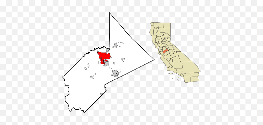 Modesto California - Stanislaus County City Map Emoji,Emotion 98.3 In San Andreas