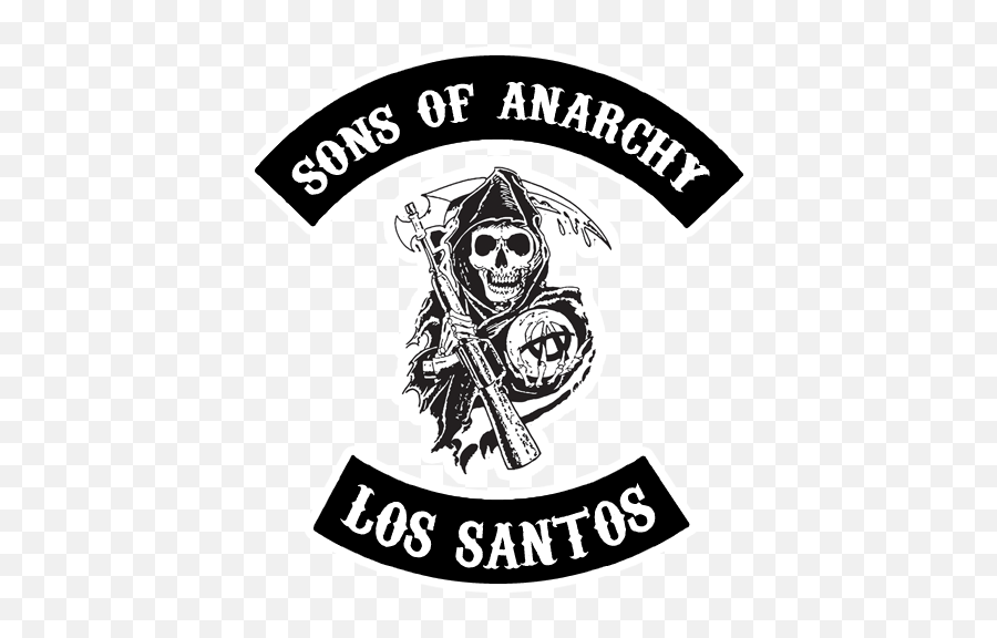 Download Hd Sons Of Anarchy Logo Png - Sons Of Anarchy Emoji,Anarchy Emoticon Facebook