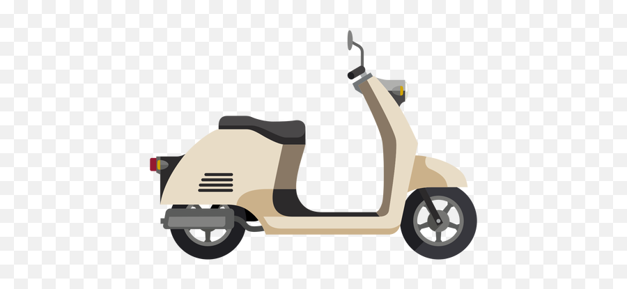 Retro Scooter Motorcycle Icon Transparent Png U0026 Svg Vector Emoji,Emojis Of All Kinds House Motercycle