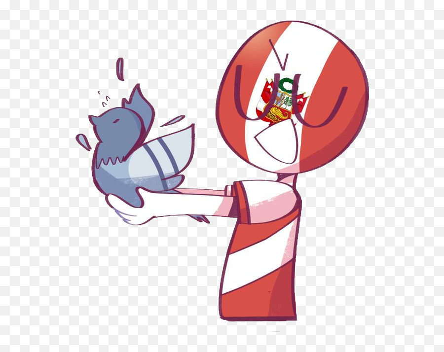 Countryhumans Peru Sticker By Mrbolainas - Peru Countryhumans Png Emoji,Peru Emoji