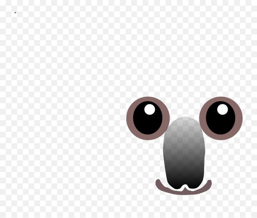 Koala Face Svg Vector Koala Face Clip Art - Svg Clipart Emoji,How To Draw A Koala Emoticon