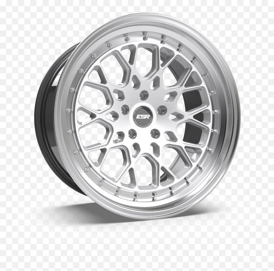 Esr Cs3 Hyper Silver With Machined Lip Lowest Prices Extreme Wheels Emoji,Worj Emotion Kiwami