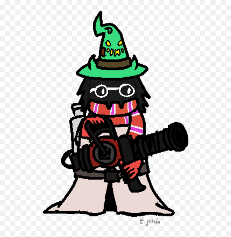 Ralsei With A Gun Clipart - Full Size Clipart 1865989 Fictional Character Emoji,Paintball Emoji