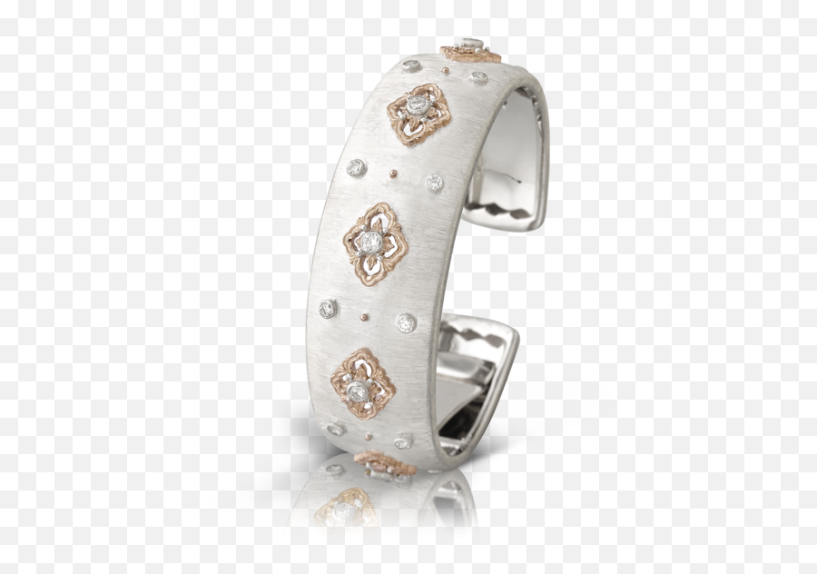 Opera High Jewelry Opera Official Buccellati Website Emoji,Emotions Sterling Silver Teal Hinged Bangle Bracelet