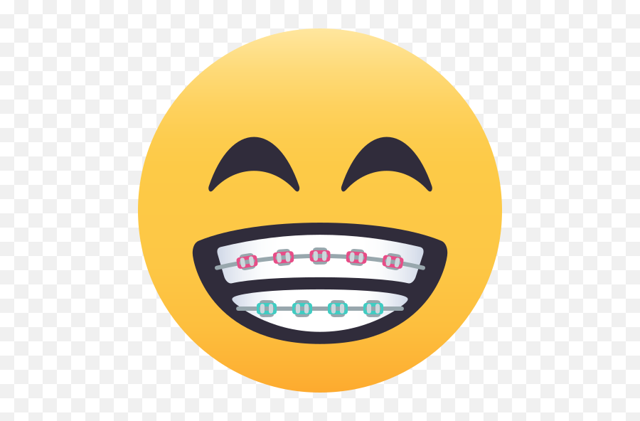 Smile Sweet Nsassy Gif - Gianna Bryant Tiktok Name Emoji,Braces Emoji