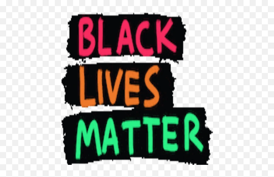 Black Lives Matter By Testing - Sticker Maker For Whatsapp Emoji,Blm, Emoji