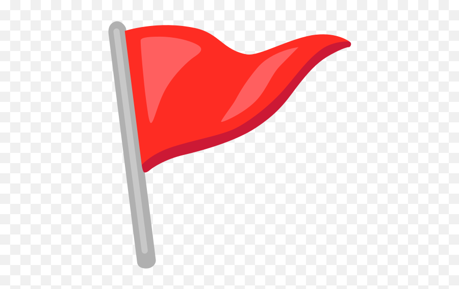 Triangular Flag Emoji Red Flag Emoji,Most Niche Emoji