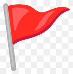 Triangular Flag Emoji Red Flag Emoji,Most Niche Emoji
