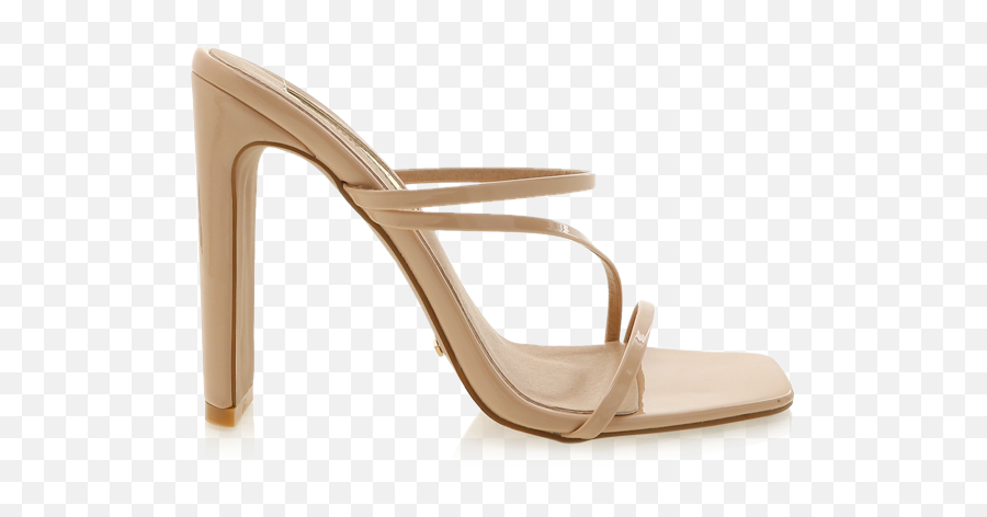 Yanna - Nude Patent Emoji,High Heels Emoji