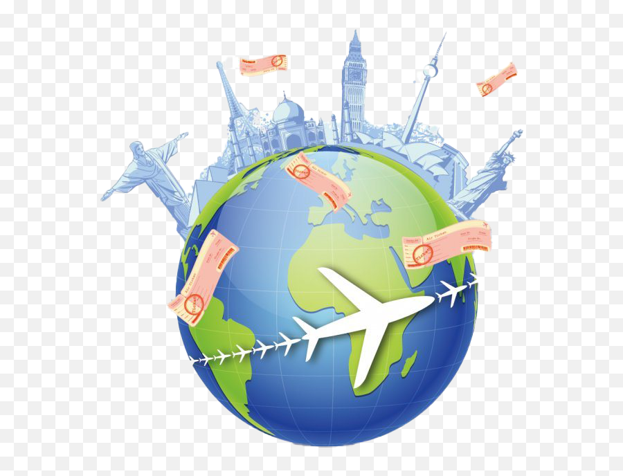 Travel Earth Globe Png Clipart Png Mart Emoji,World Globe Emoji