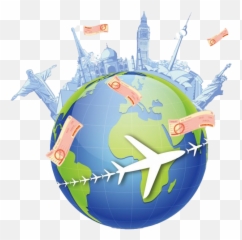 Travel Earth Globe Png Clipart Png Mart Emoji,World Globe Emoji