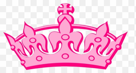 Pink Tilted Tiara And Number 13 Png Svg Clip Art For Web - Pink Crown Clip Art Emoji,Tilted Emoji