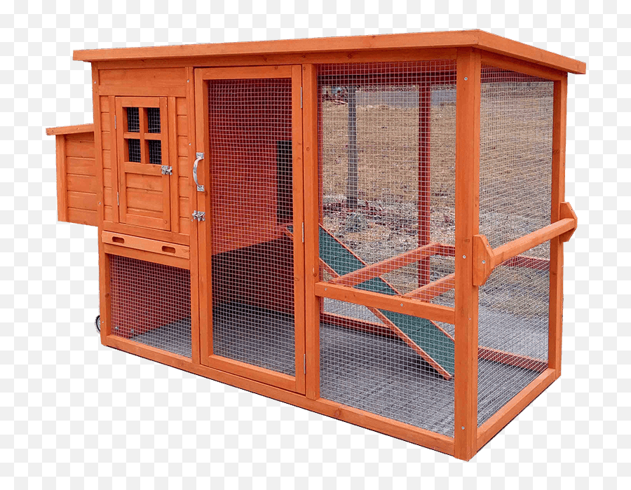 Outdoor Large Chicken Coop With Single - Solid Emoji,Skype Chicken Emoticon