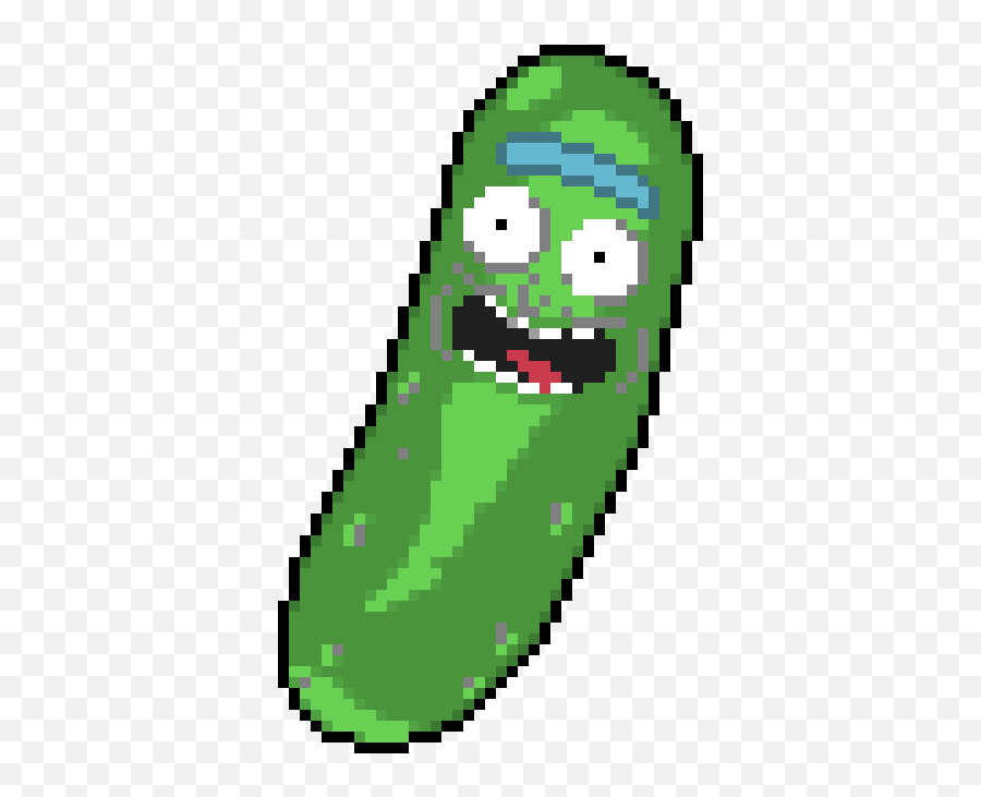 Pickles Clipart Sliced Pickles Sliced Transparent Free For - Minecraft Pickle Rick Pixel Art Emoji,Pickle Rick Emoji