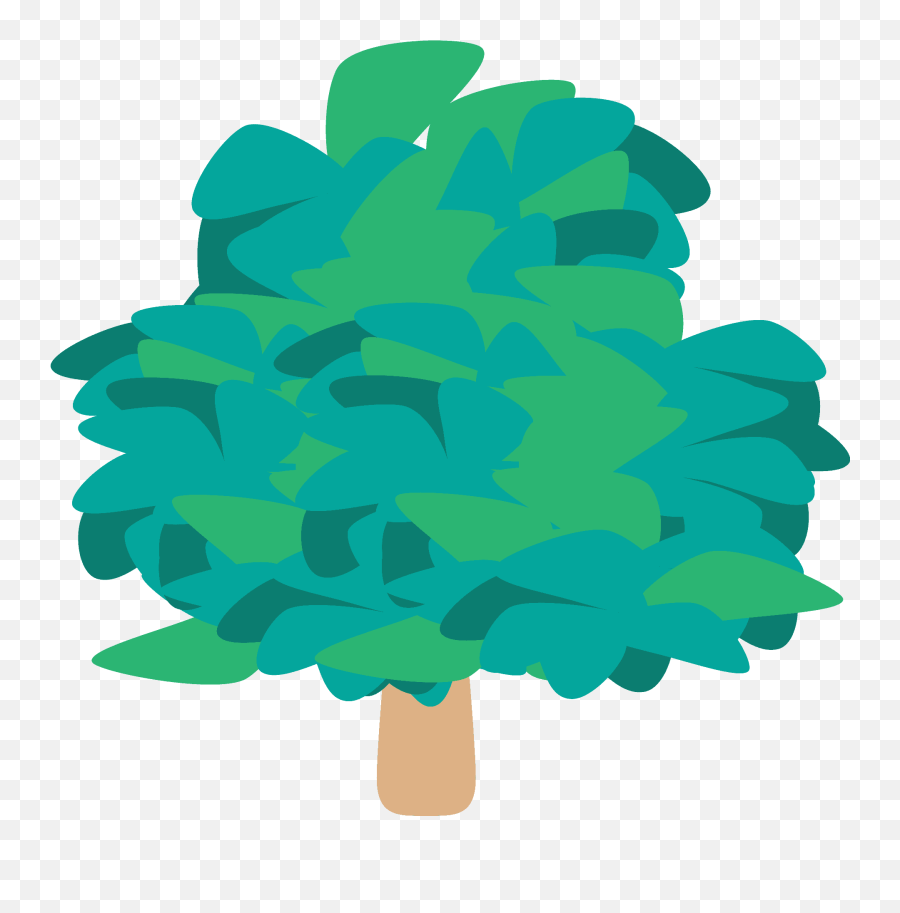 Deciduous Tree Emoji Clipart - Art,Deciduous Tree Emoji