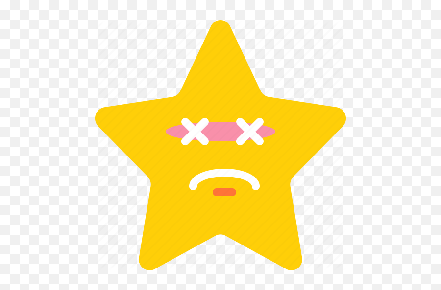 Dazed Dead Death Dizzy Emoji Star Icon - Download On Iconfinder Happy,Dizzy Emoji