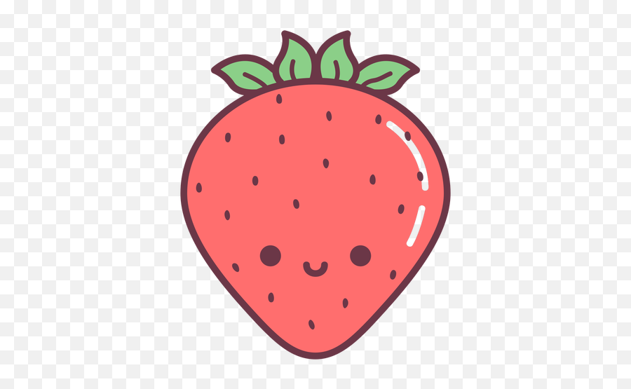 Fresa Dibujo Png - Girly Emoji,Emojis De Fresas