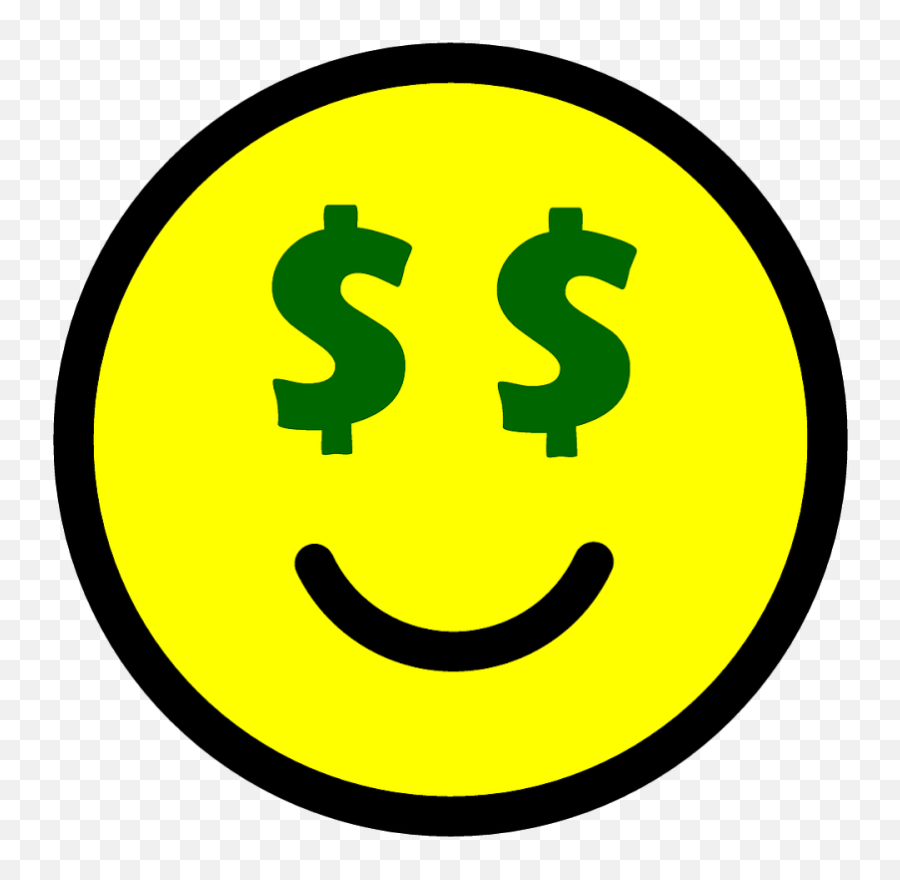Yellow Emoji Money Emoticon Icon Dollar - Gambar Emoji Uang,Text Emoticons Lightning Bolt