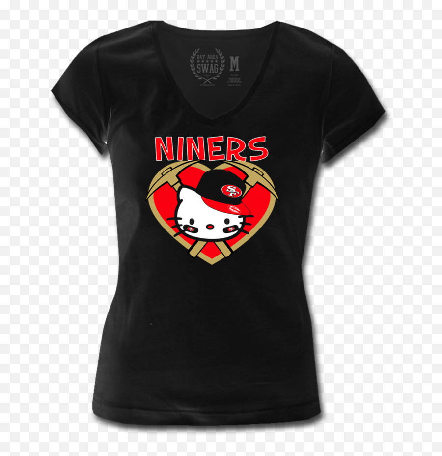 Hello Kitty 49ers T - Short Sleeve Emoji,Kitty Emoticon Panities