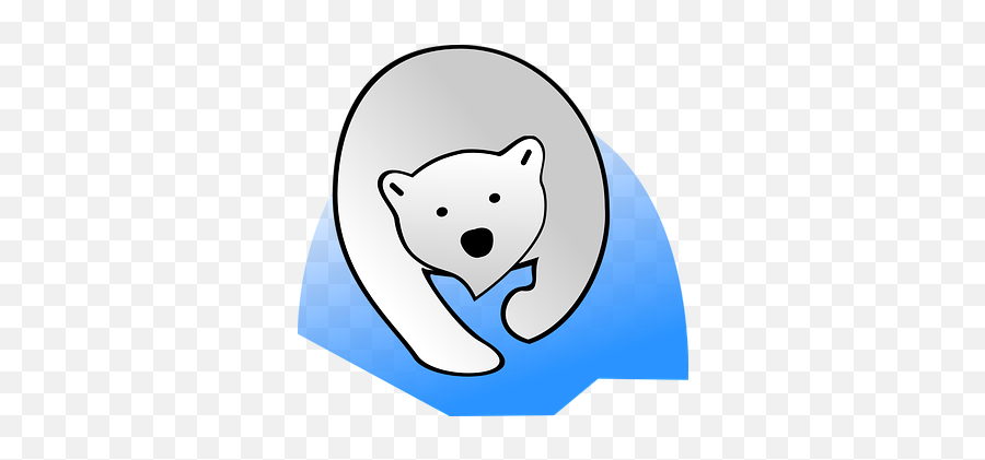 Polar Bear Vectors - Oso Polar Clipart Emoji,Polar Bear Clipart Emoticons