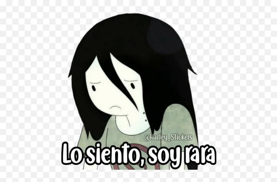 Marceline Hora De Aventura - Photo Caption Emoji,Emojis De Lo Siento