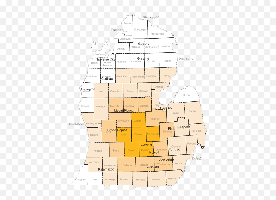 Temporary Disaster Services Lansing Mi - Debbie Stabenow District Emoji,Heat Areas Based On Emotions