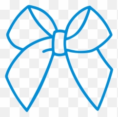Cheer Bow Template - Roberta Ranieri Emoji,Ponytail Emoji Copy