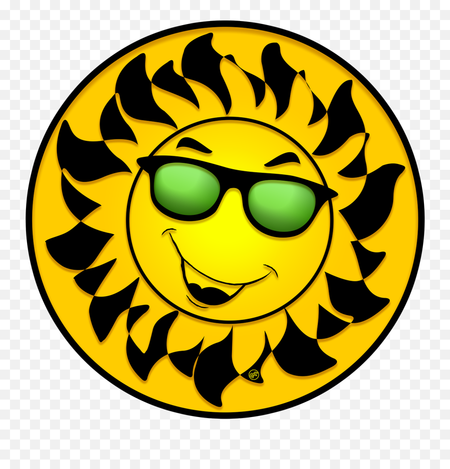 Fun With The Sun - Smiley Clipart Full Size Clipart Happy Emoji,Manatee Emoji