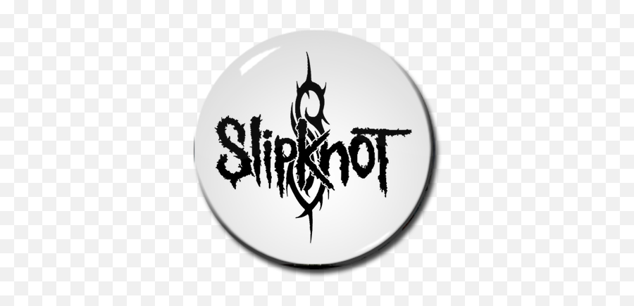 Slipknot Logo Pin - Slipknot Logo Emoji,Grindcore Music Note Emoticon