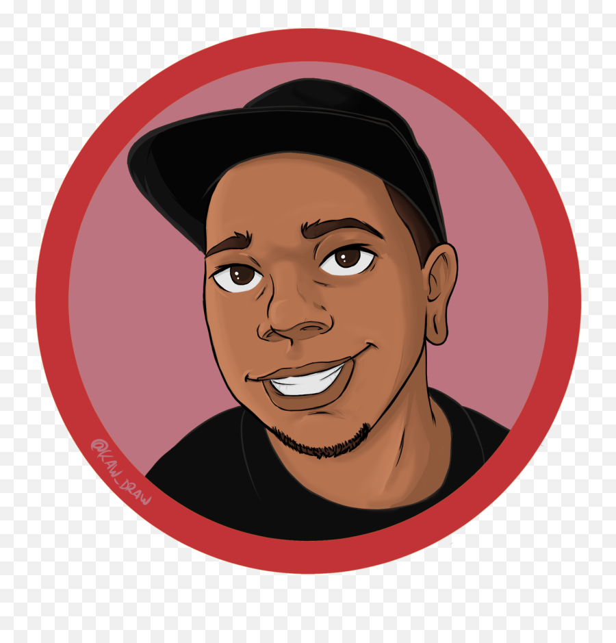Download Youtuber Avatar - Cool Black Guy Cartoon Full Cool Black Man Avatar Emoji,Emoji Mask You Tuber