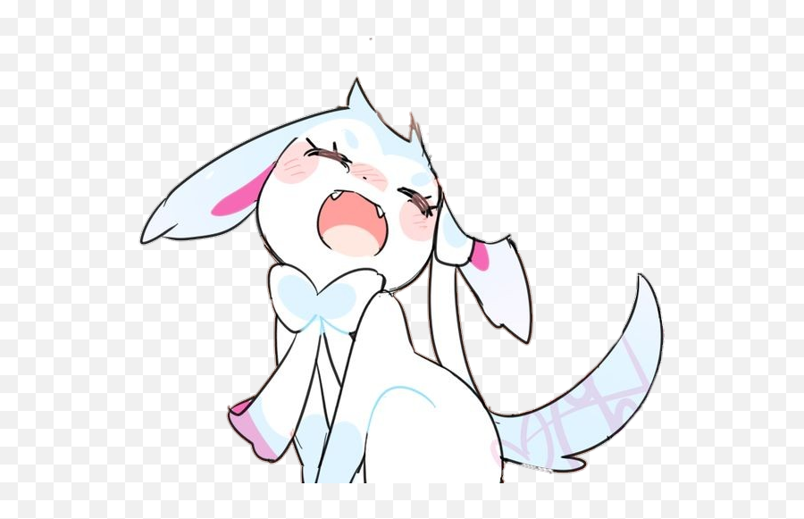 Sylveon Kawaii Pokemon Sticker By Crazysylveonamv - Fictional Character Emoji,Kawaii Emojis On Deviantart