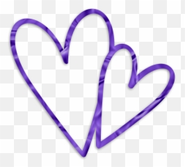 Heart Purple Heart Symbol Love For Valentines Day - 590x531 Girly Emoji,Different Color Heart Emoticons