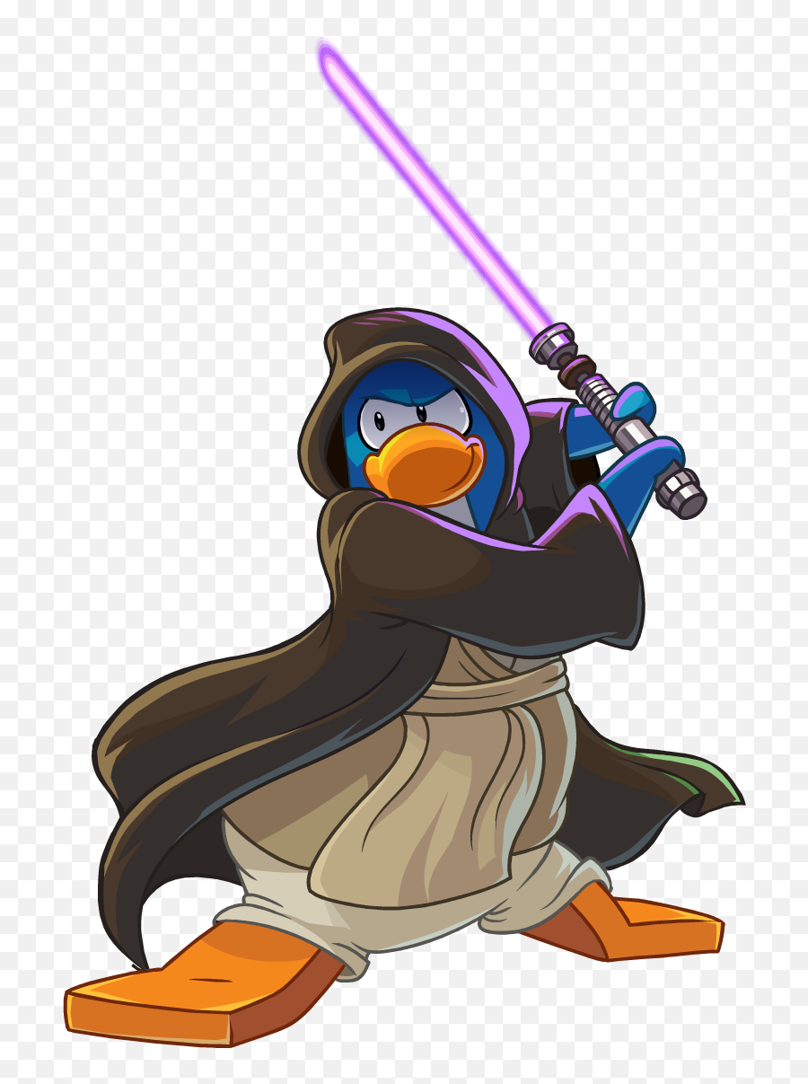 Lightsaber Clipart Club Penguin - Club Penguin Png File Emoji,Jedi Emoji