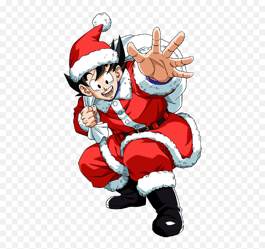 Esbr - All Clear Thank You For The Help Dbzdokkanbattle Goku Dbz Christmas Emoji,Dbz Goku Emoticon