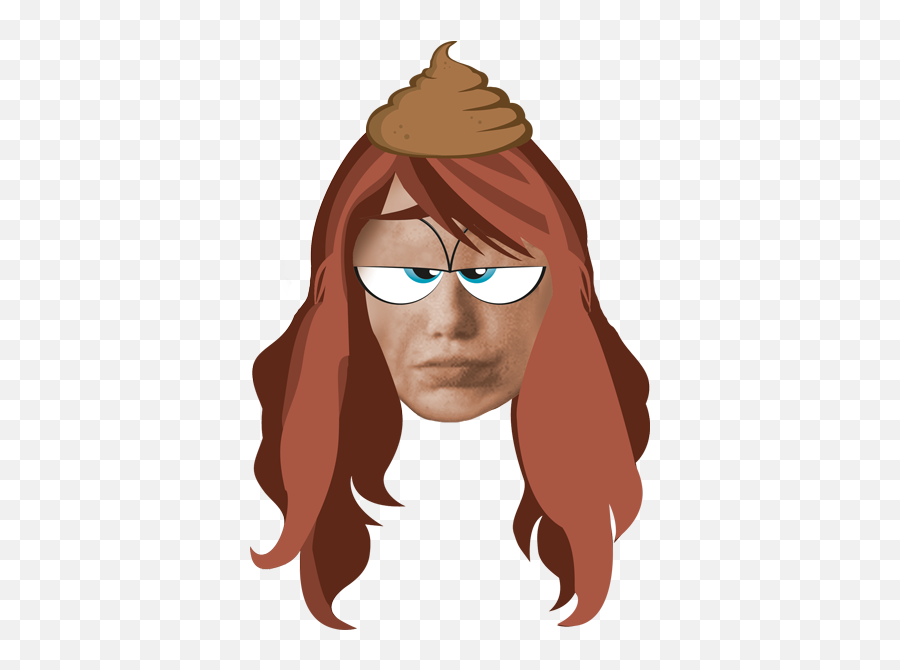 Emma - Jis An Emma Stone Emoji For Every Emotion Mtv Hair Design,Girl Emoji Head
