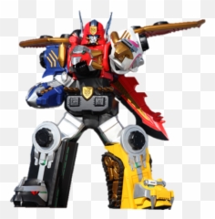 Sentai Mecha Discussion Goseiger - Megazord De Los Power Rangers Megaforce Emoji,Kamen Rider Decade Violent Emotion Figuarts