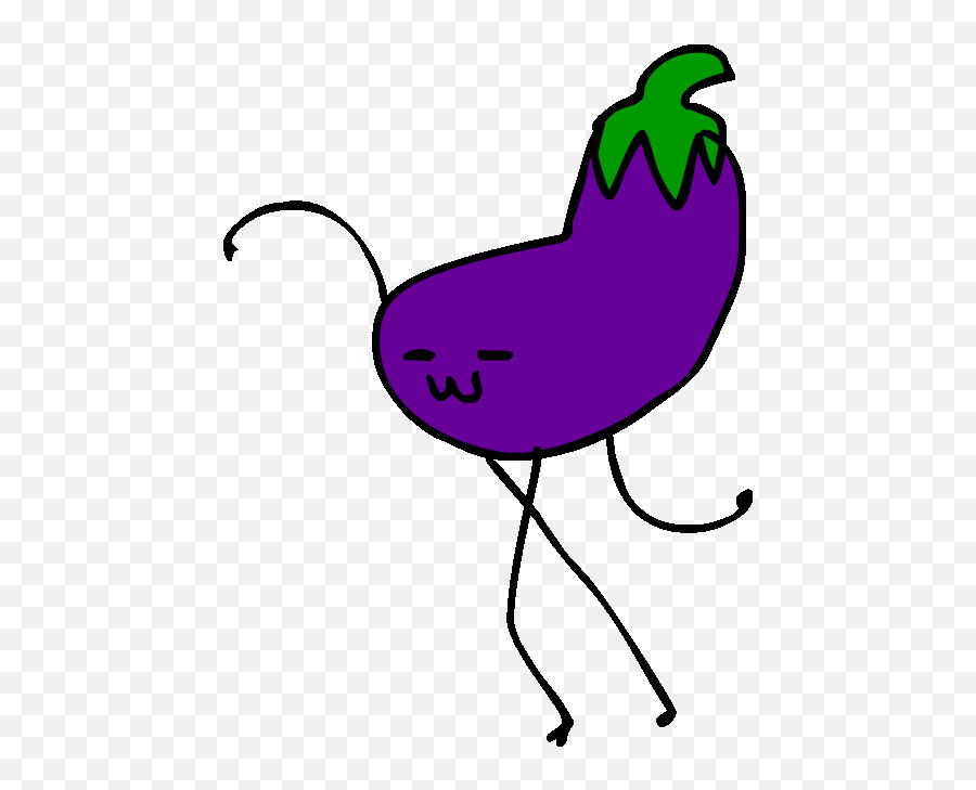 Top Eggplant Stickers For Android Ios - Eggplant Gif Emoji,Egg Plant Emoji