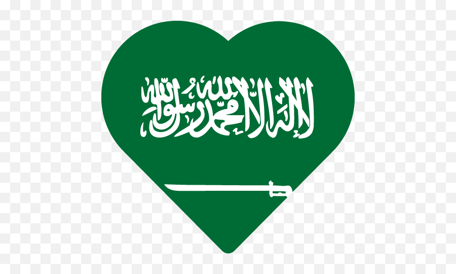 Flag Of Saudi Arabia - Saudi Arabia Emoji,Do Saudi Arabians Use A Lot Of Heart Emojis