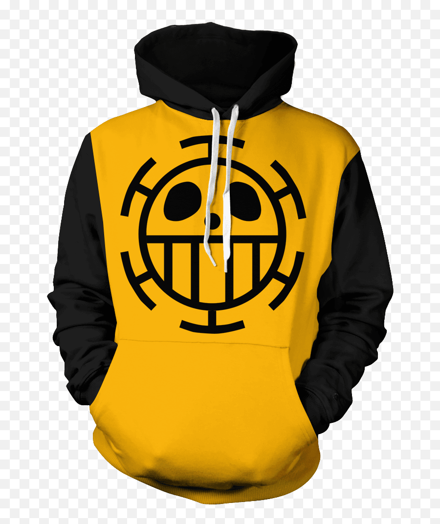 Trafalgar Law Unisex Pullover Hoodie U2013 Fandomaniax - Store Emoji,Saiki Emoticon