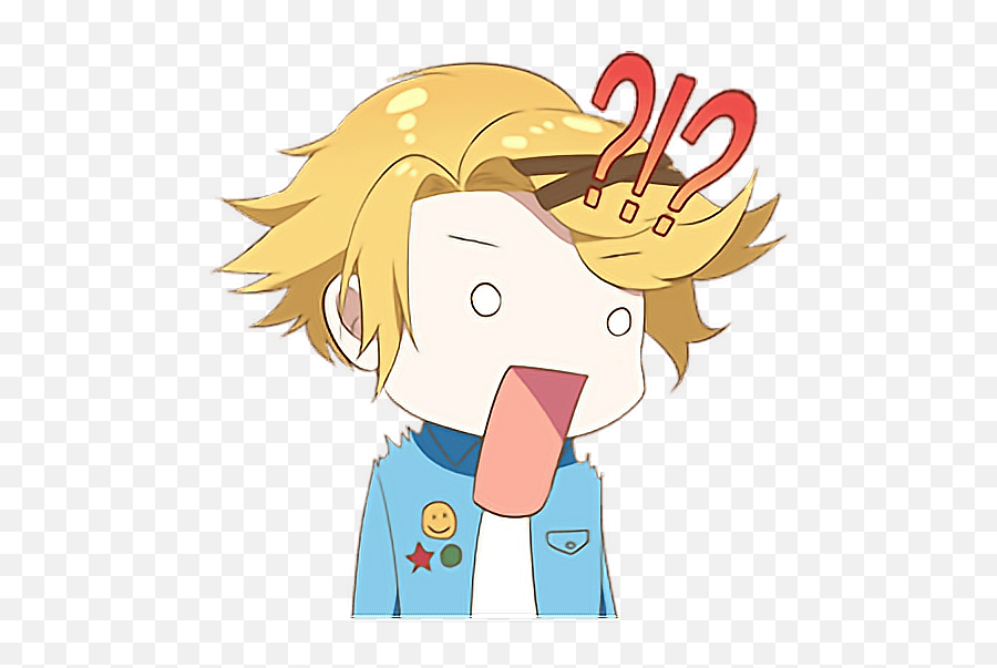 Anime Stickers Animeboy Sticker By Kyori Emoji,Mystic.messenger Emojis