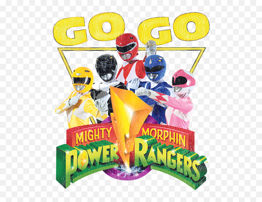 Power Rangers - Go Go Kids Tshirt For Sale By Brand A Emoji,Facebook Emoticons Power Rangers