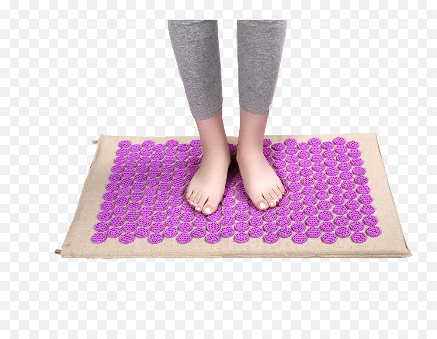 Soft Healing Mat With Acupoint Spikes - Buy Acupressure Mat Emoji,Foot Acupressure Emotions