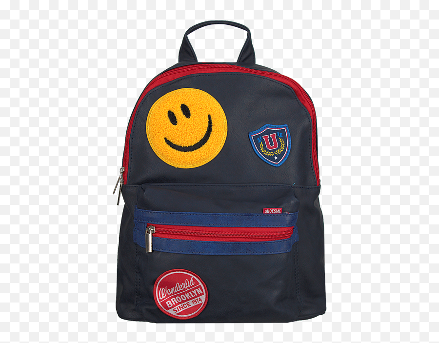 Blue Shoesme Backpack Bag7a022 - Happy Emoji,Emoticon Backpack