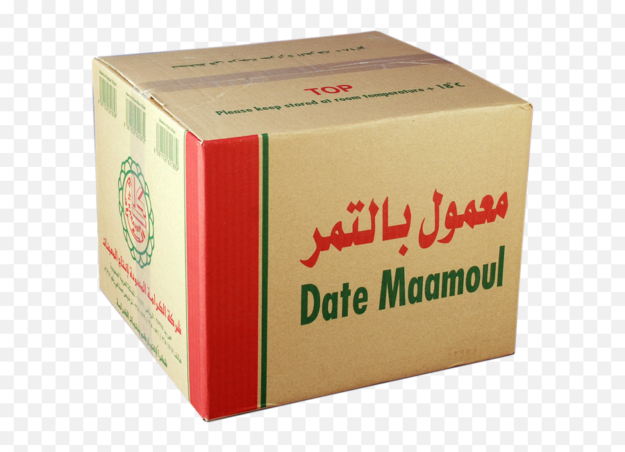 Date Maamoul 320gm 20 Packages Recommended Retail Price Emoji,Cardboard Box Emoji