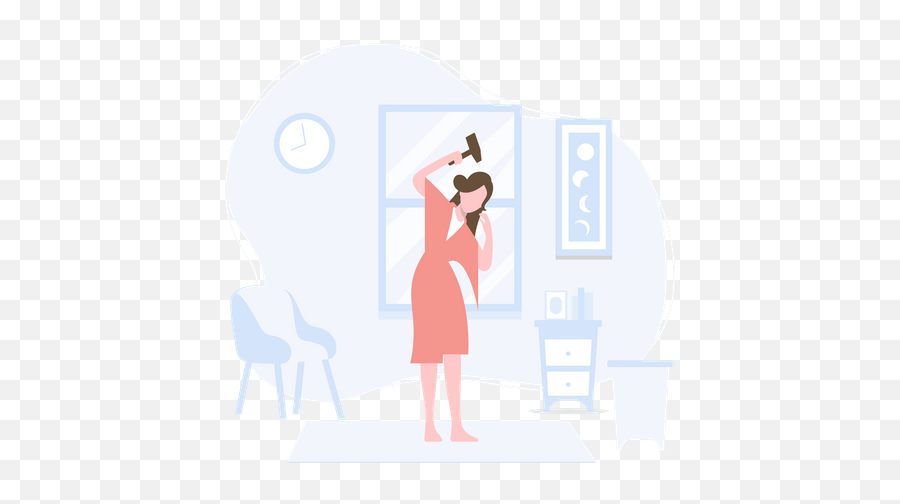 Premium Hair Dryer 3d Illustration Download In Png Obj Or Emoji,Girl In Shower Emoji