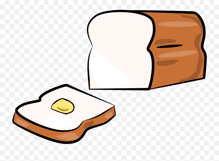 Bread Clipart Image 7 - Butter Bread Clip Art Emoji,Loaf Emoji
