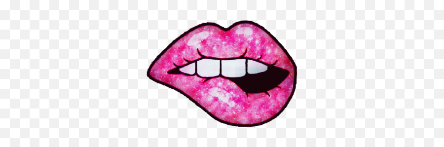 Mouth Kiss Rose Pink Sticker - Lip Care Emoji,Rose In Mouth Emoji
